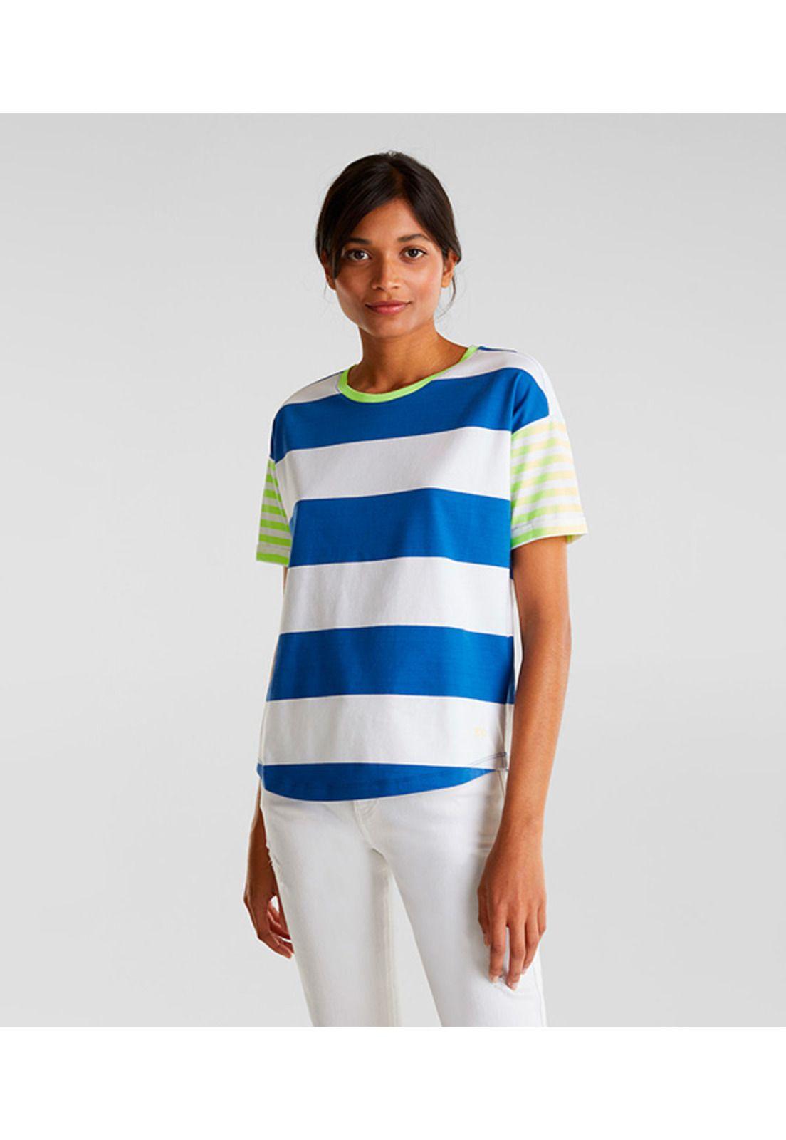 Polera neón rayas anchas-3