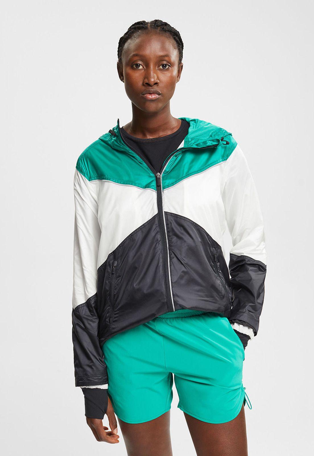 Chaqueta Deportiva Con Capucha Mujer Esprit-0