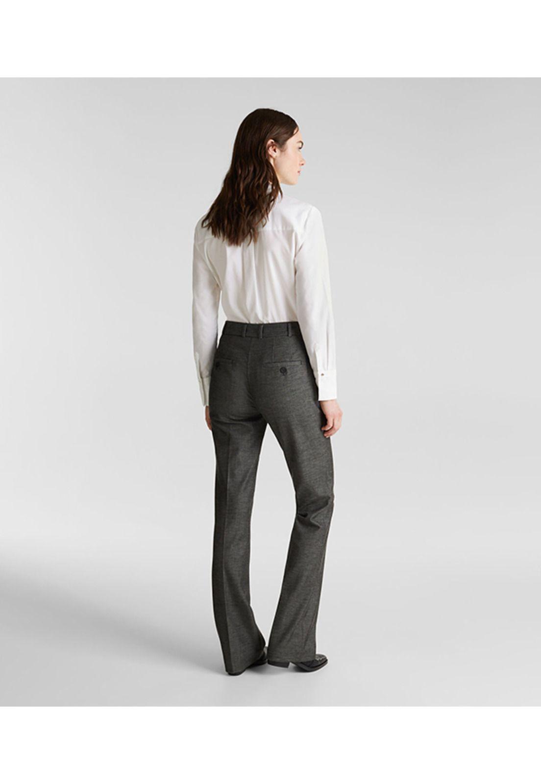 Pantalón bootcut medium rise-1