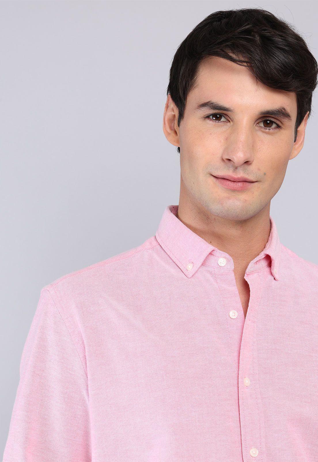 Camisa Oxford Spandex Arrow CM32001RO-2