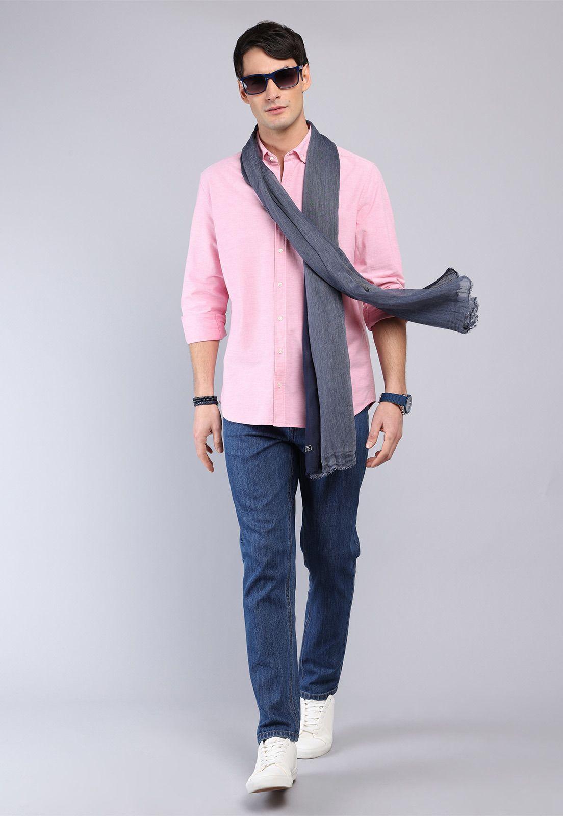 Camisa Oxford Spandex Arrow CM32001RO-3