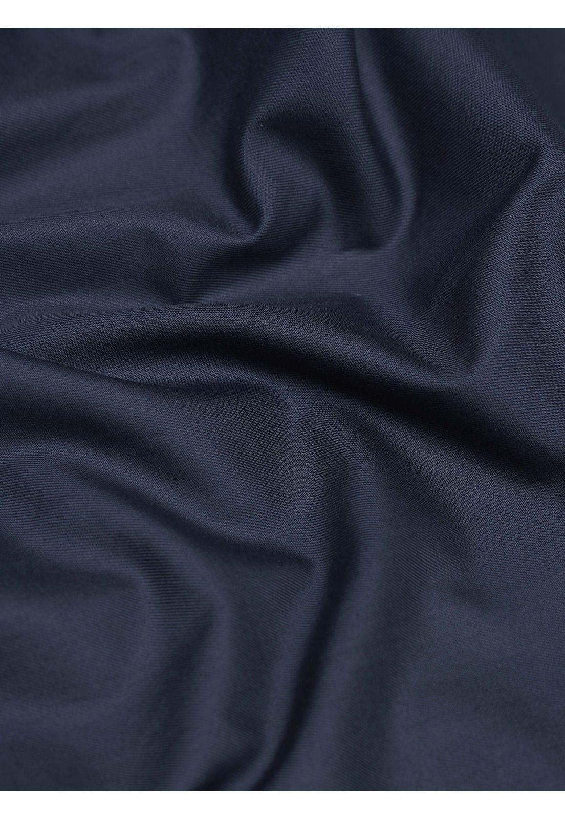Camisa Lisa Regular Fit Azul Marino Piero Butti PBDVF26NB-5
