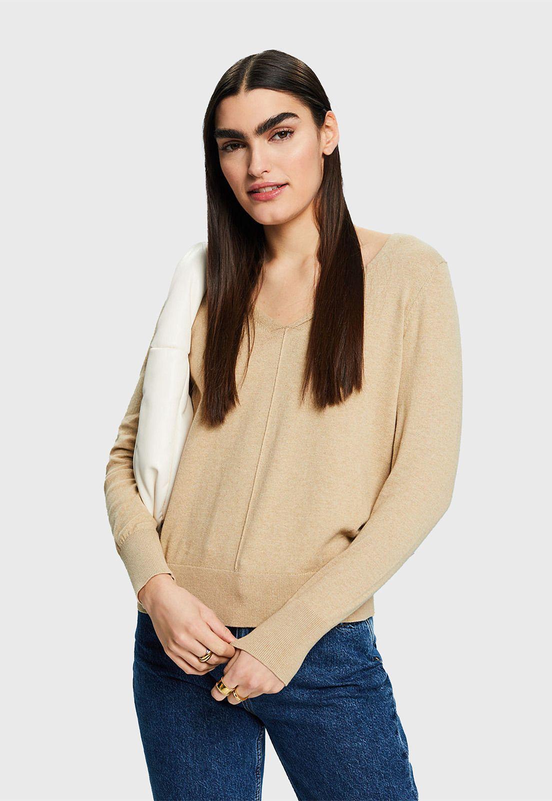 Sweater De Algodón Mujer Esprit 994EE1I304-0