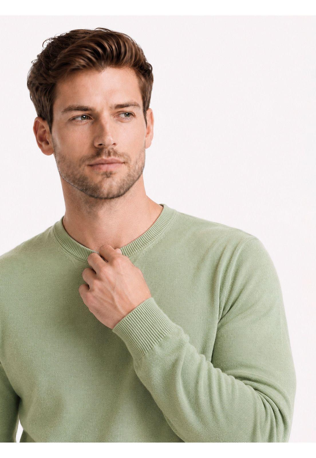 Sweater Stone Wash Regular Fit Verde Arrow SW34086VE-2