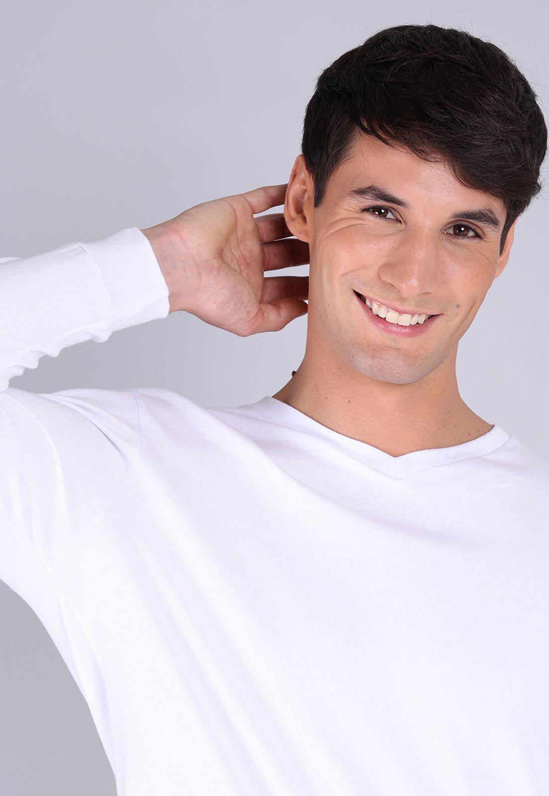 Camiseta bipack Cuello V Arrow CT2301BL-3