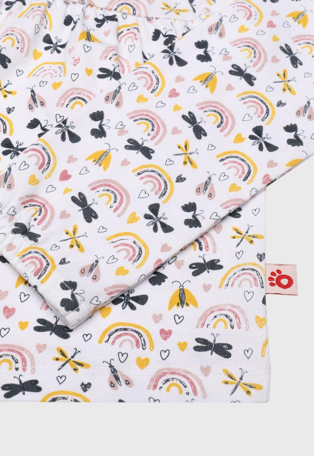 Polera Estampada Niña Osito PO2A007AZ-3