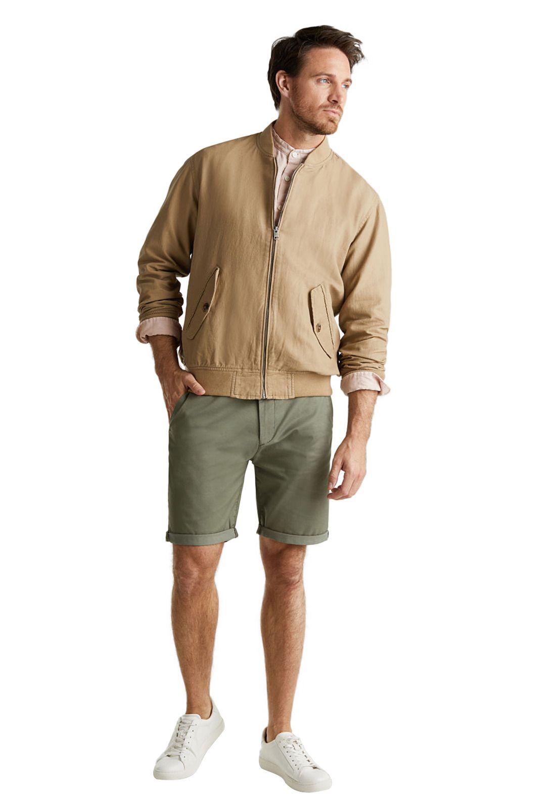 Con lino: chaqueta bomber-0