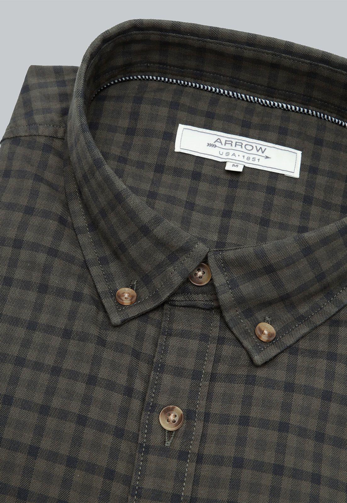 Camisa Cuadros Spandex Arrow CM31040VE-4