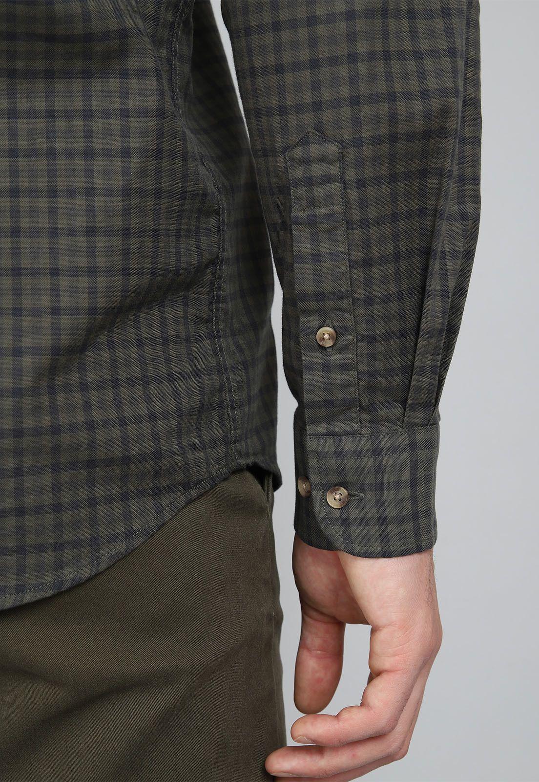 Camisa Cuadros Spandex Arrow CM31040VE-5