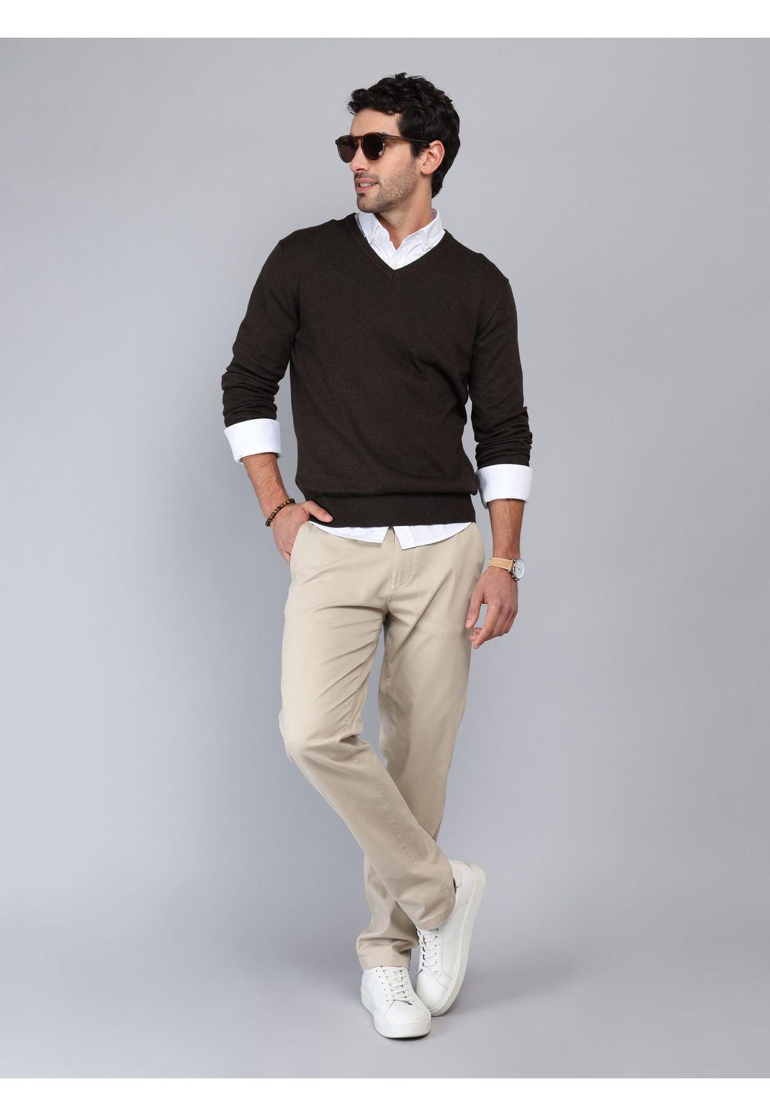 Sweater Cuello V Piero Butti PBCII52CT-3
