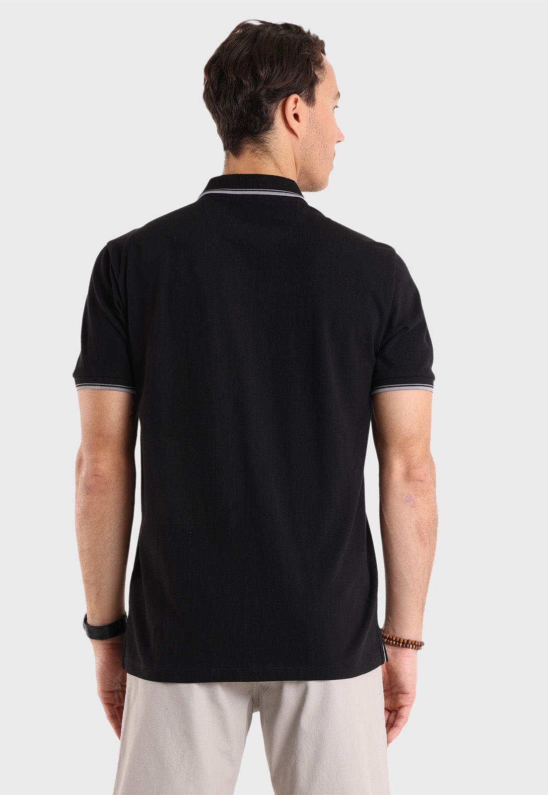 Polera Piqué Manga Corta Guy Laroche-1