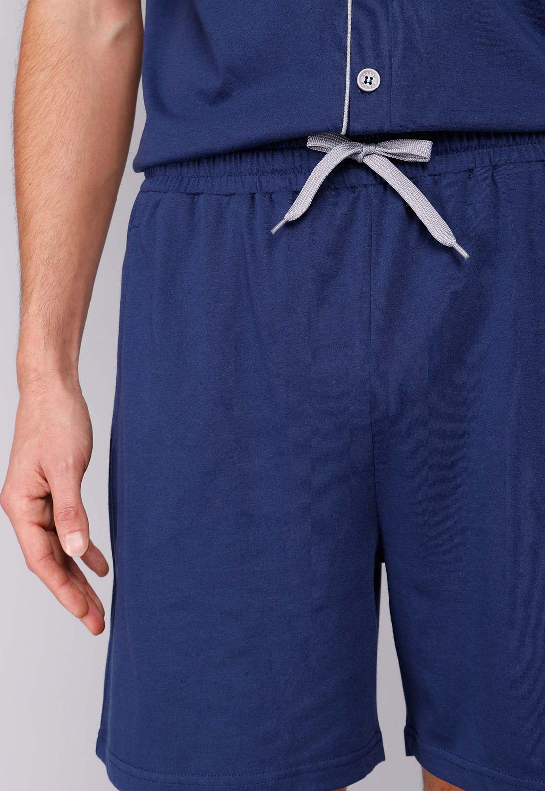 Pijama Corto Cuello En V Arrow P1V3211AZ-4