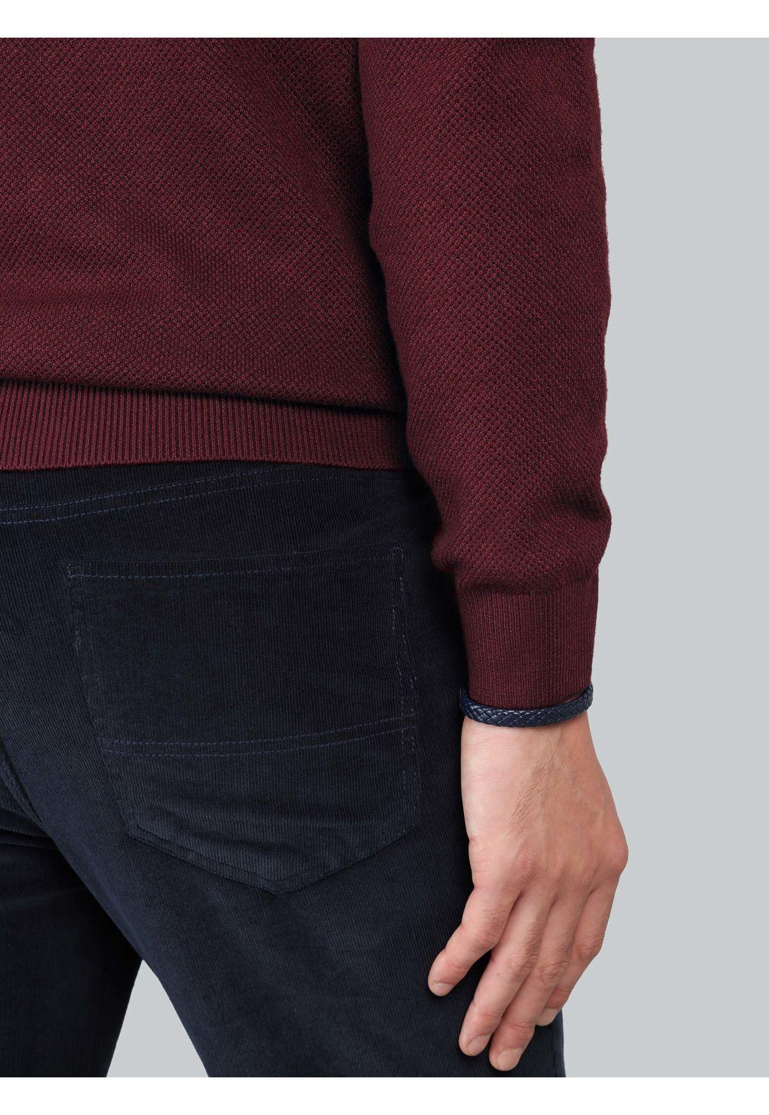 Sweater Cuello Alto Regular fit Burdeo Arrow SW33009BU-4