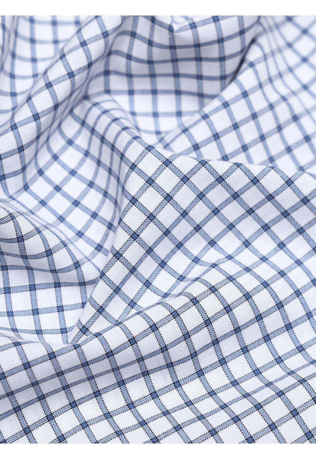 Camisa Formal Cuadros Tailored Fit Azul Arrow ARM0623AZ-6
