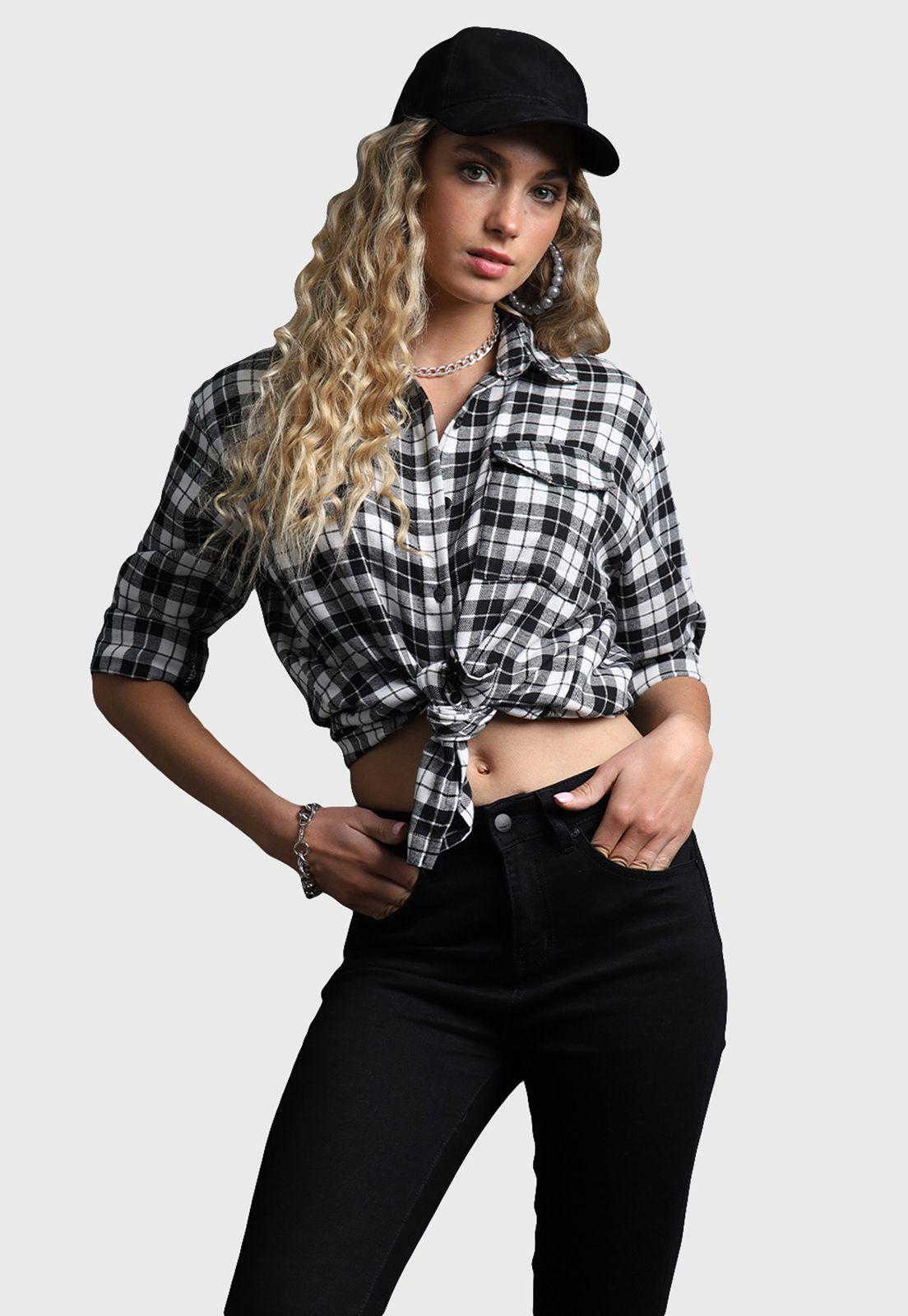 Camisa Manga Larga Mujer Soviet-0