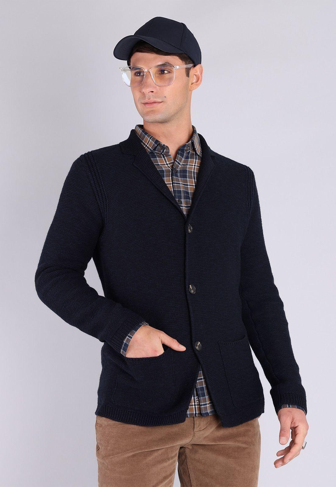 Cárdigan Cuello Solapa Arrow-0