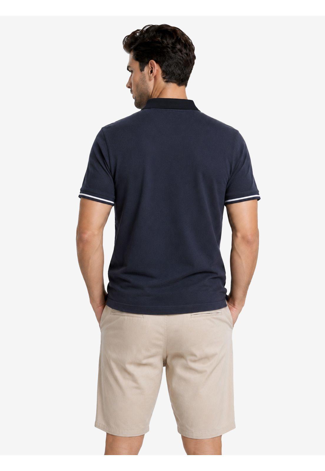 Polera Pique Regular Fit Azul Piero Butti PBDVK57AZ-1