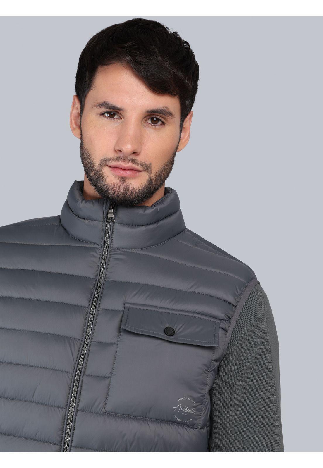 Parka Sin Mangas Regular Fit Gris Arrow PK33061GR-2