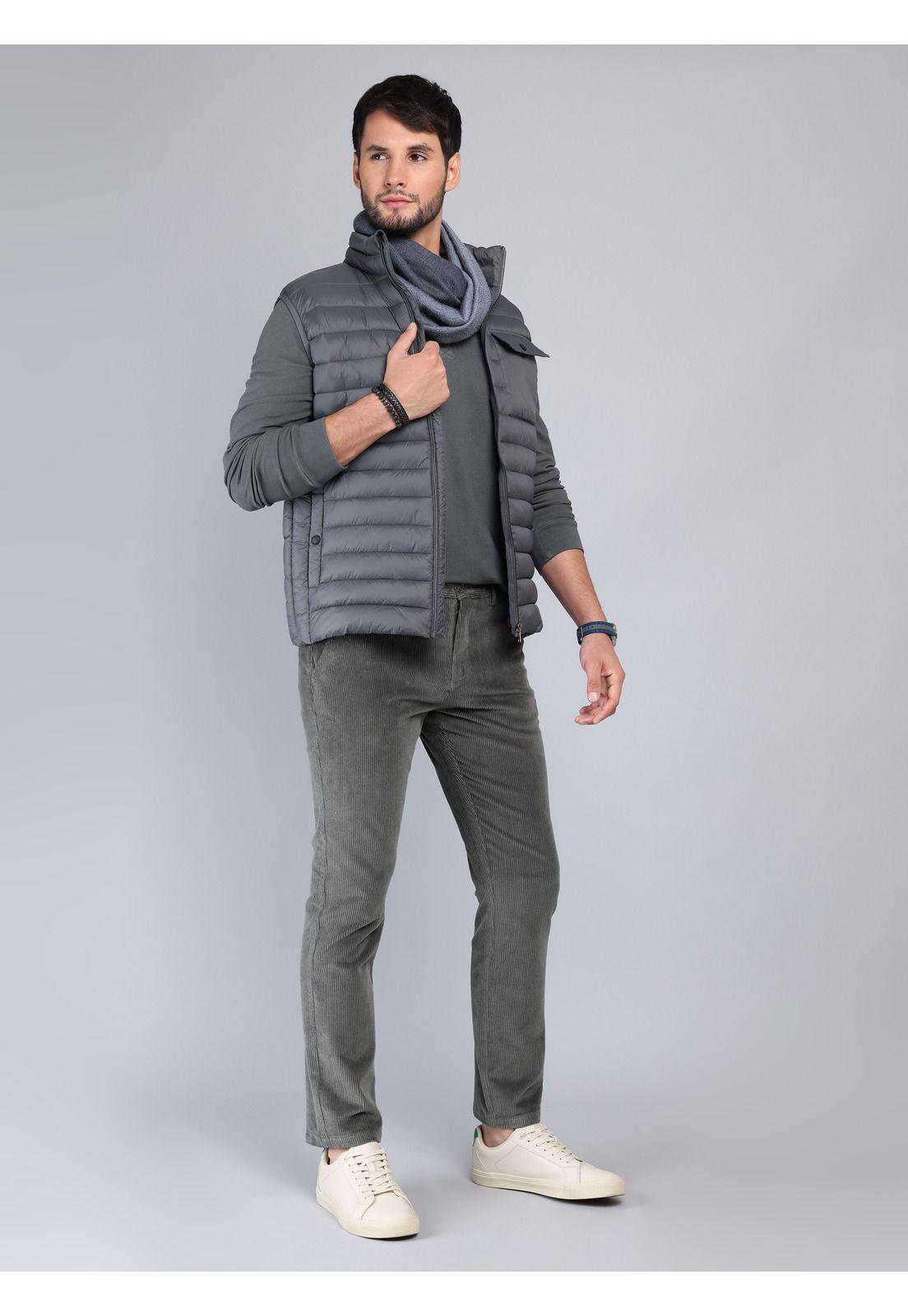 Parka Sin Mangas Regular Fit Gris Arrow PK33061GR-3