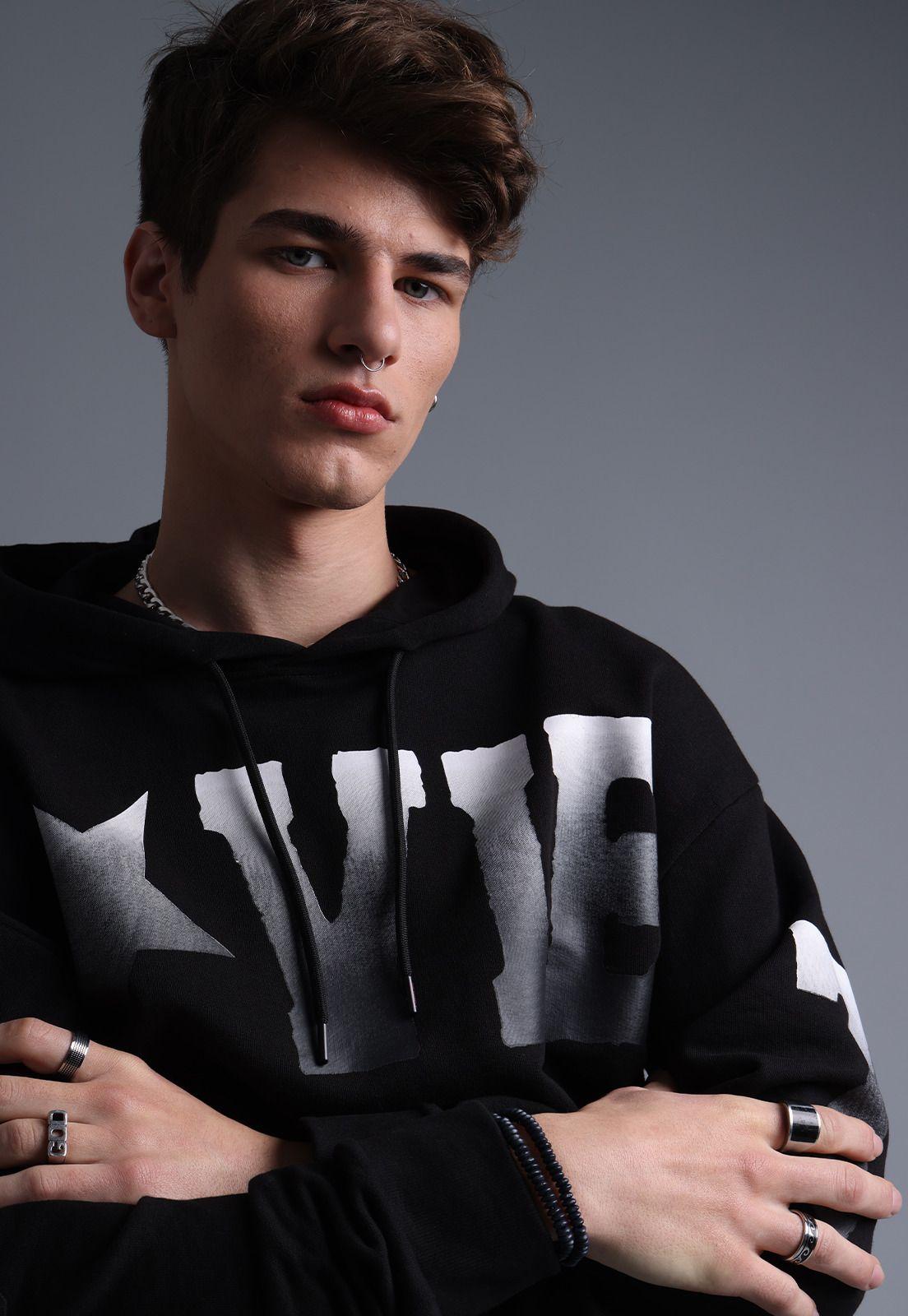 Poleron Big Print Hombre Soviet SPLH604NE-0