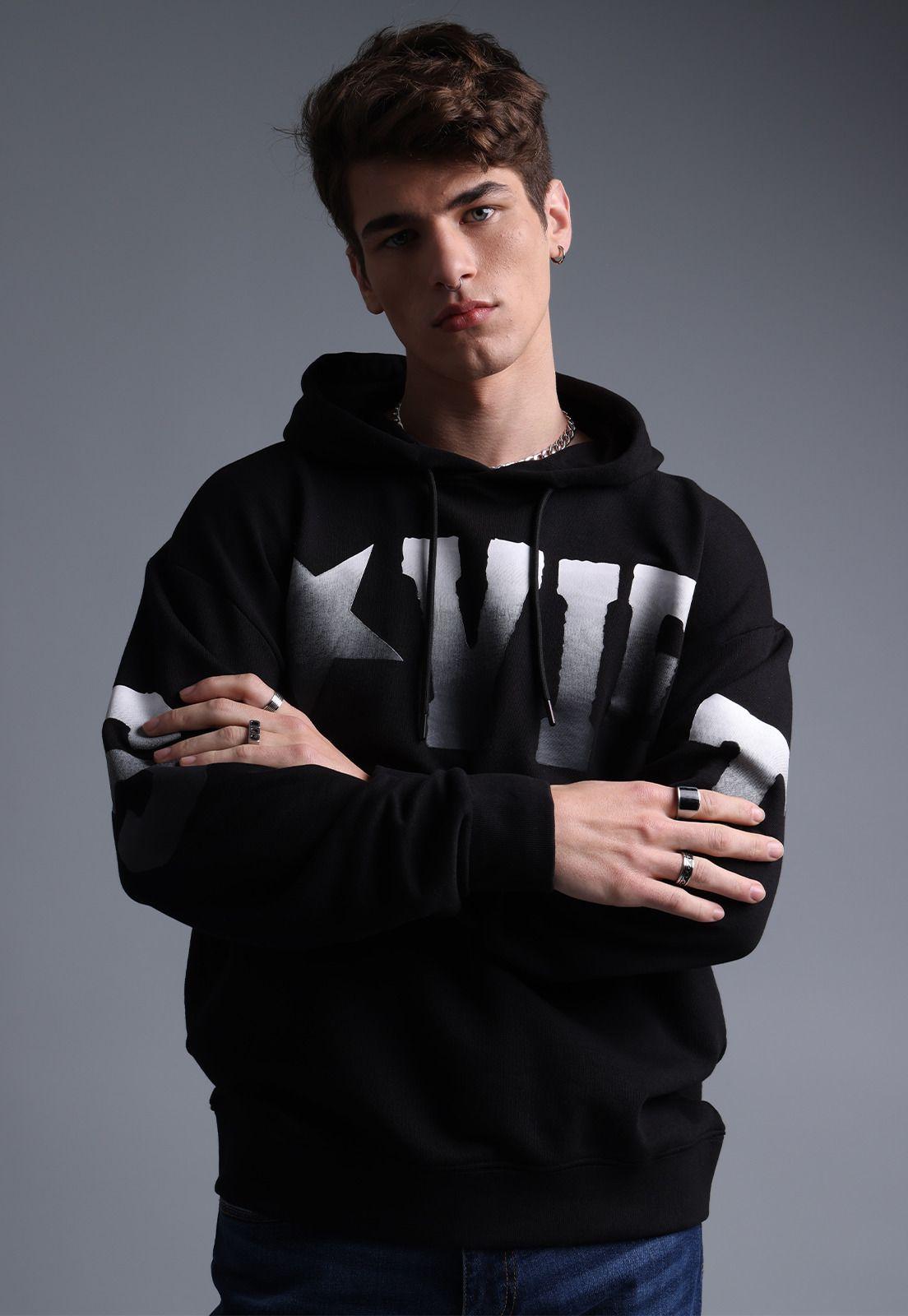 Poleron Big Print Hombre Soviet SPLH604NE-1