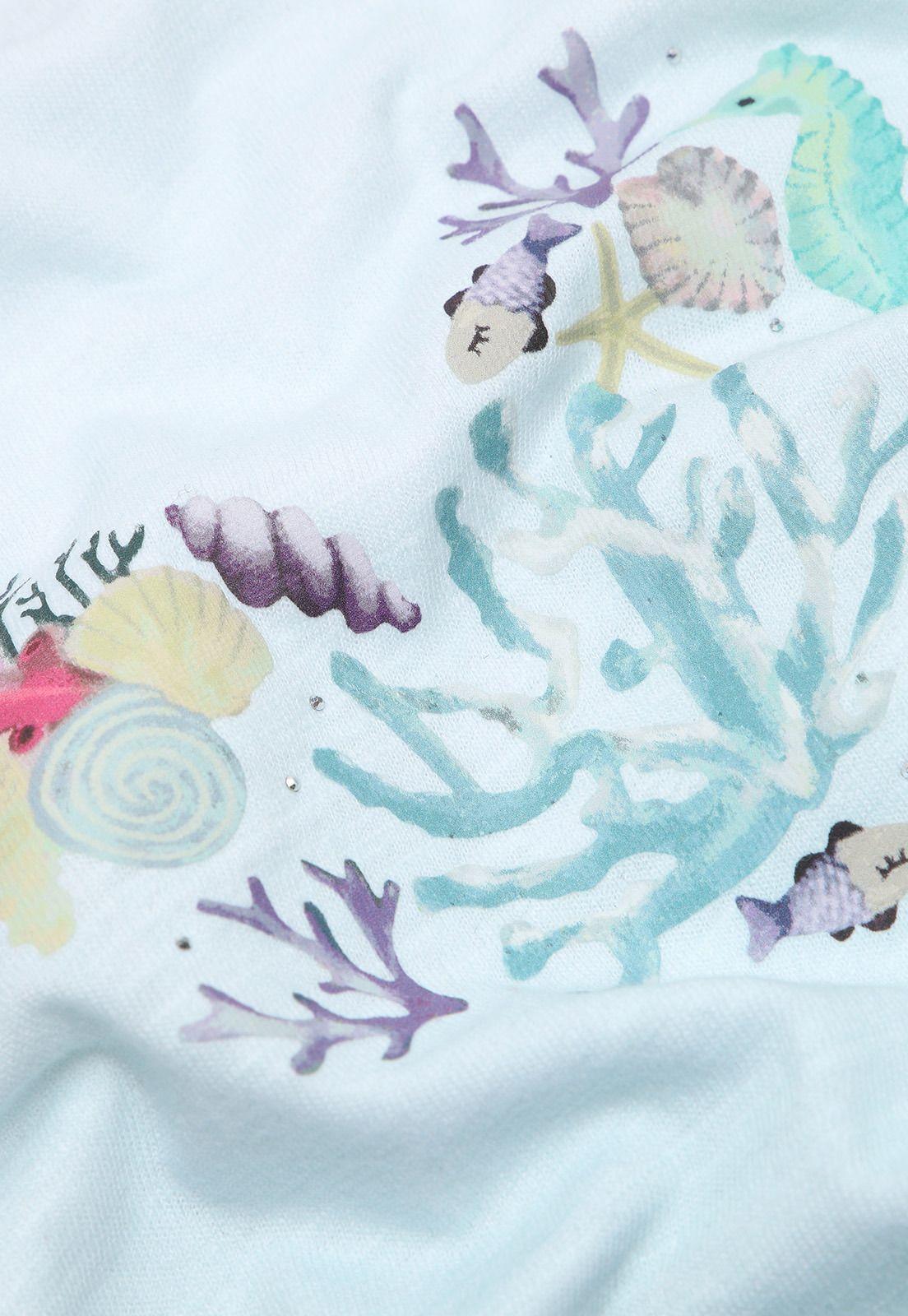 Polera Manga Corta Niña Osito POAV526BL-3