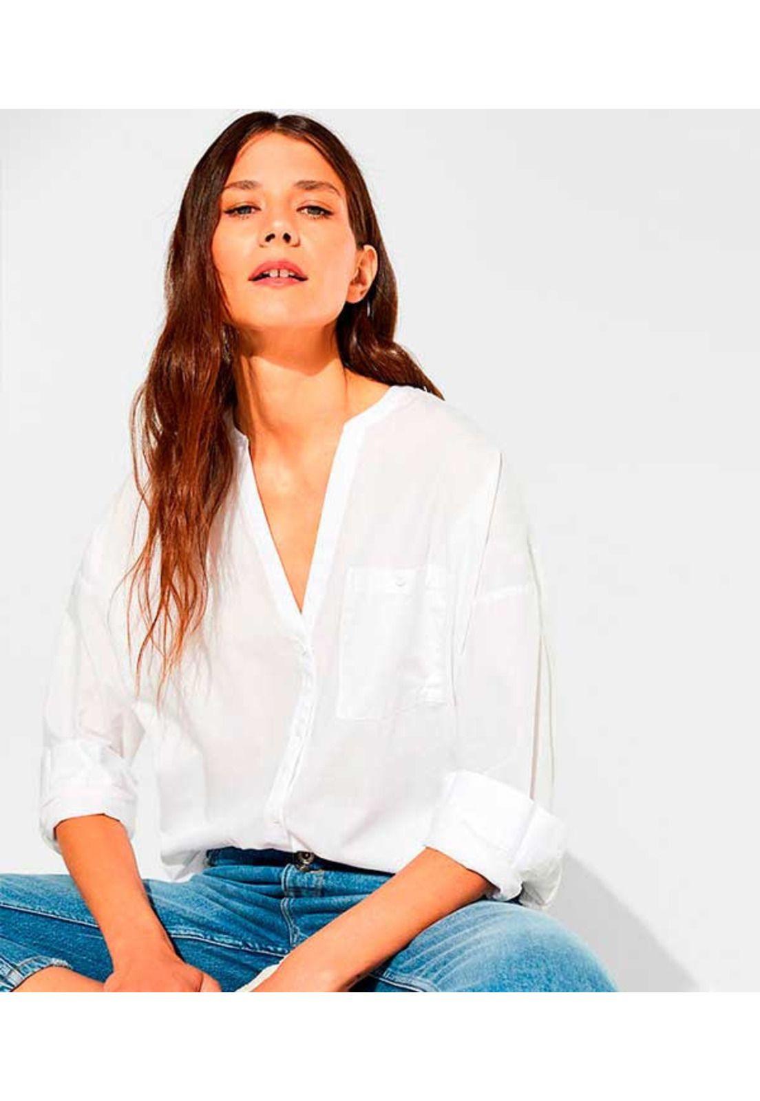 Blusa henley con algodón ecológico-4