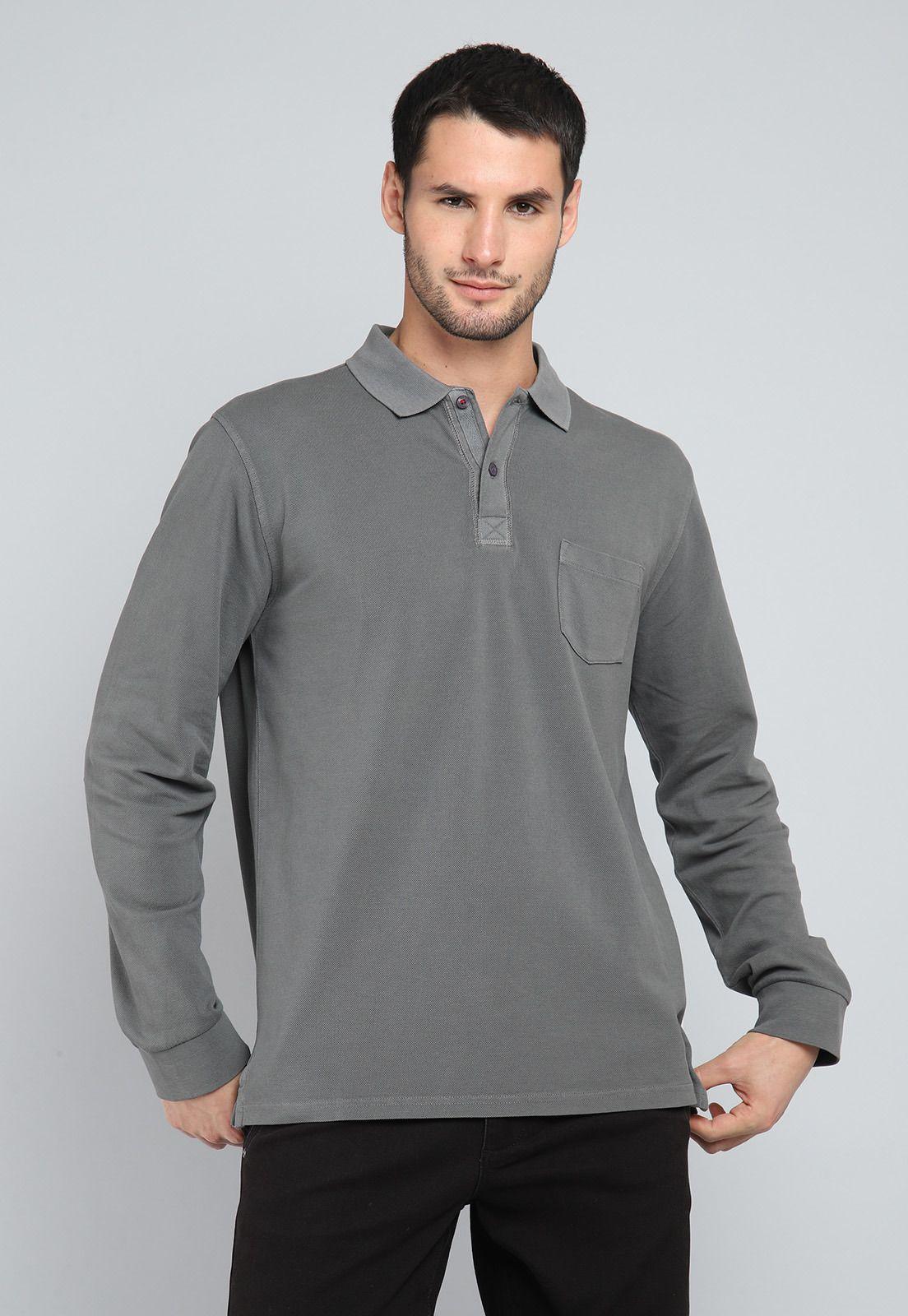Polera Pique Stone Wash Soviet BISHK31GR-0