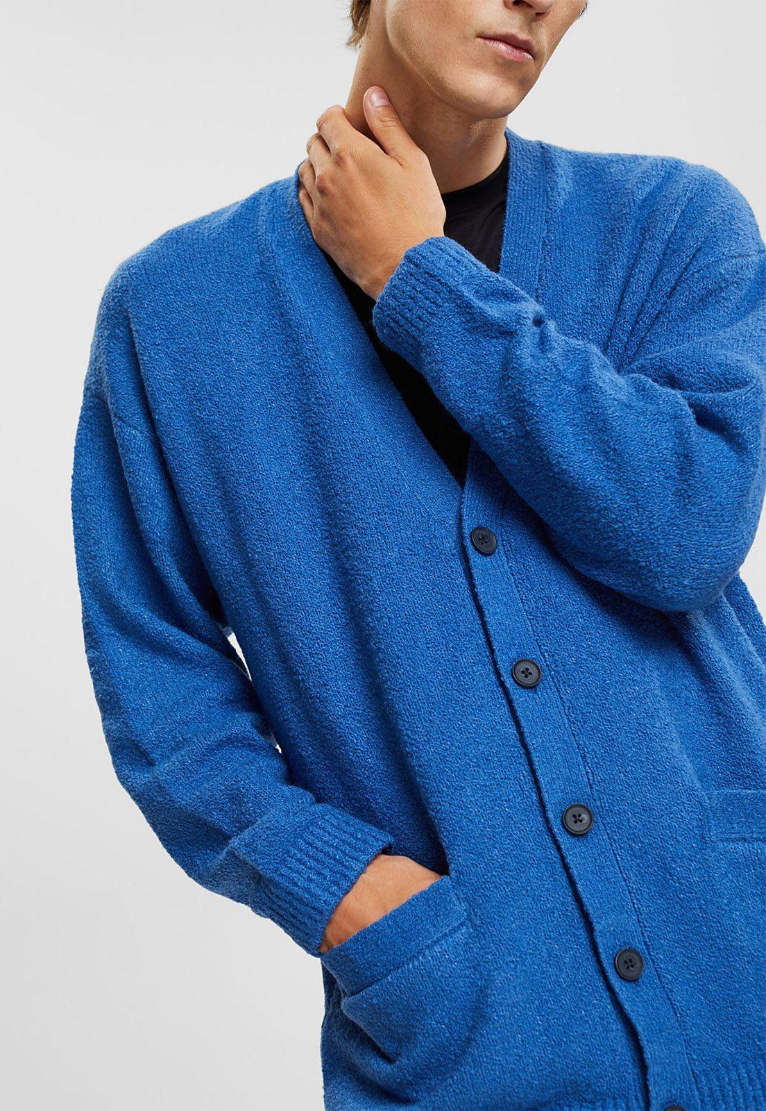 Cárdigan De Punto Con Textura Hombre Esprit-2