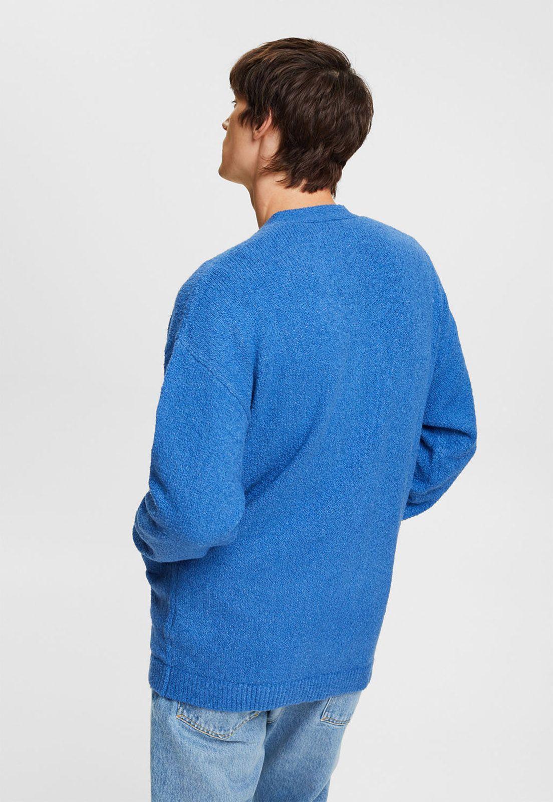 Cárdigan De Punto Con Textura Hombre Esprit-1