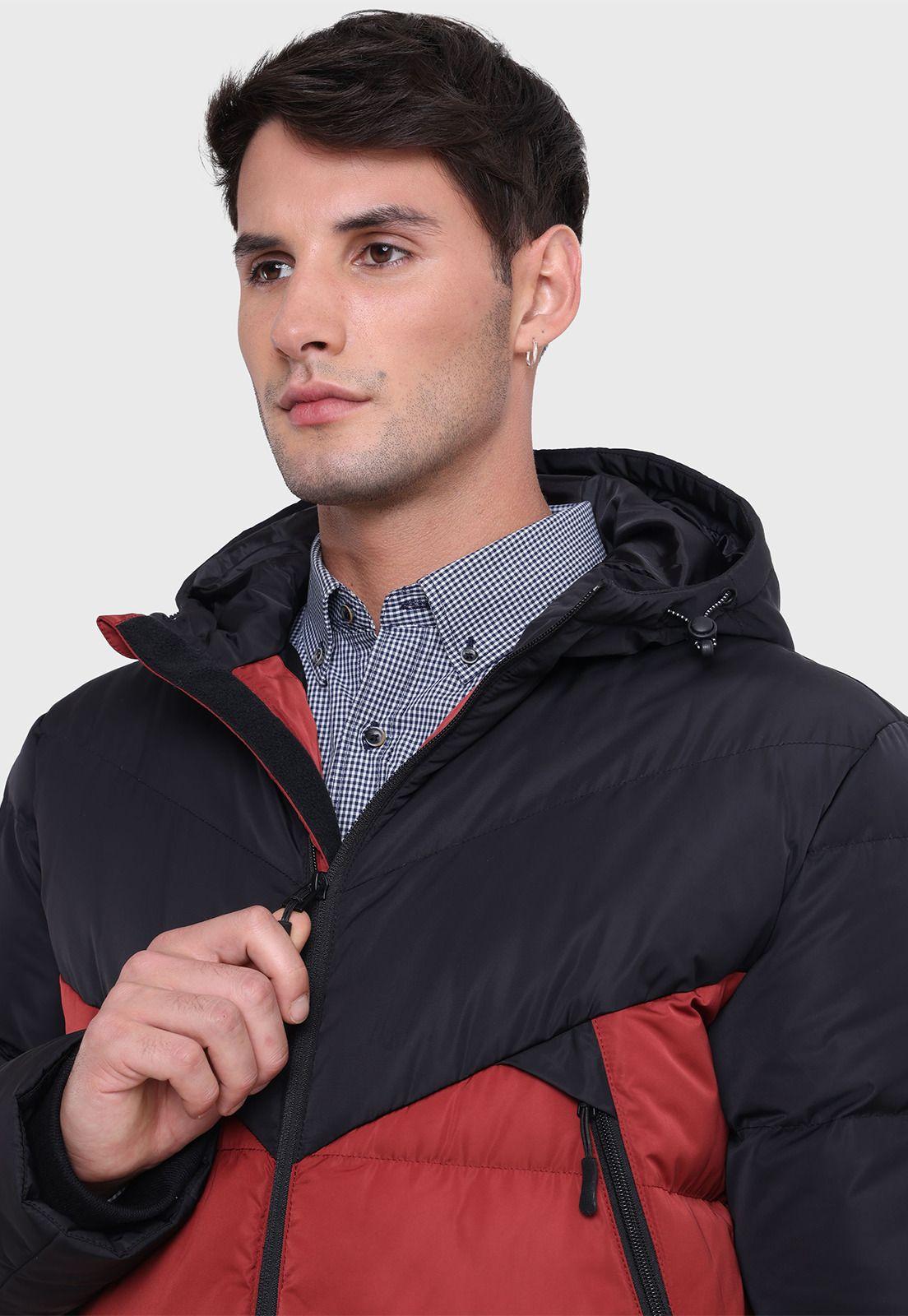 Parka Bicolor Con Capucha Arrow-2