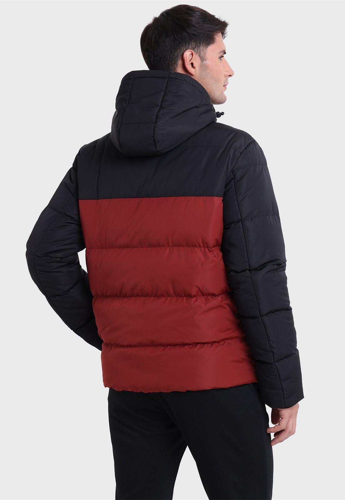 Parka Bicolor Con Capucha Arrow-4