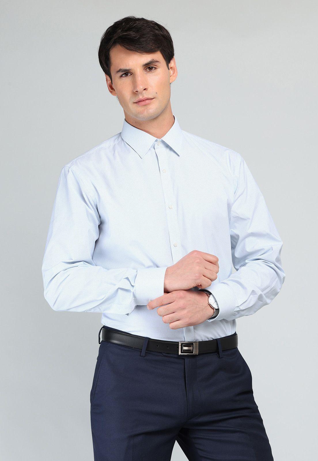 Camisa Formal Print Spandex Arrow ARM0424CE-0