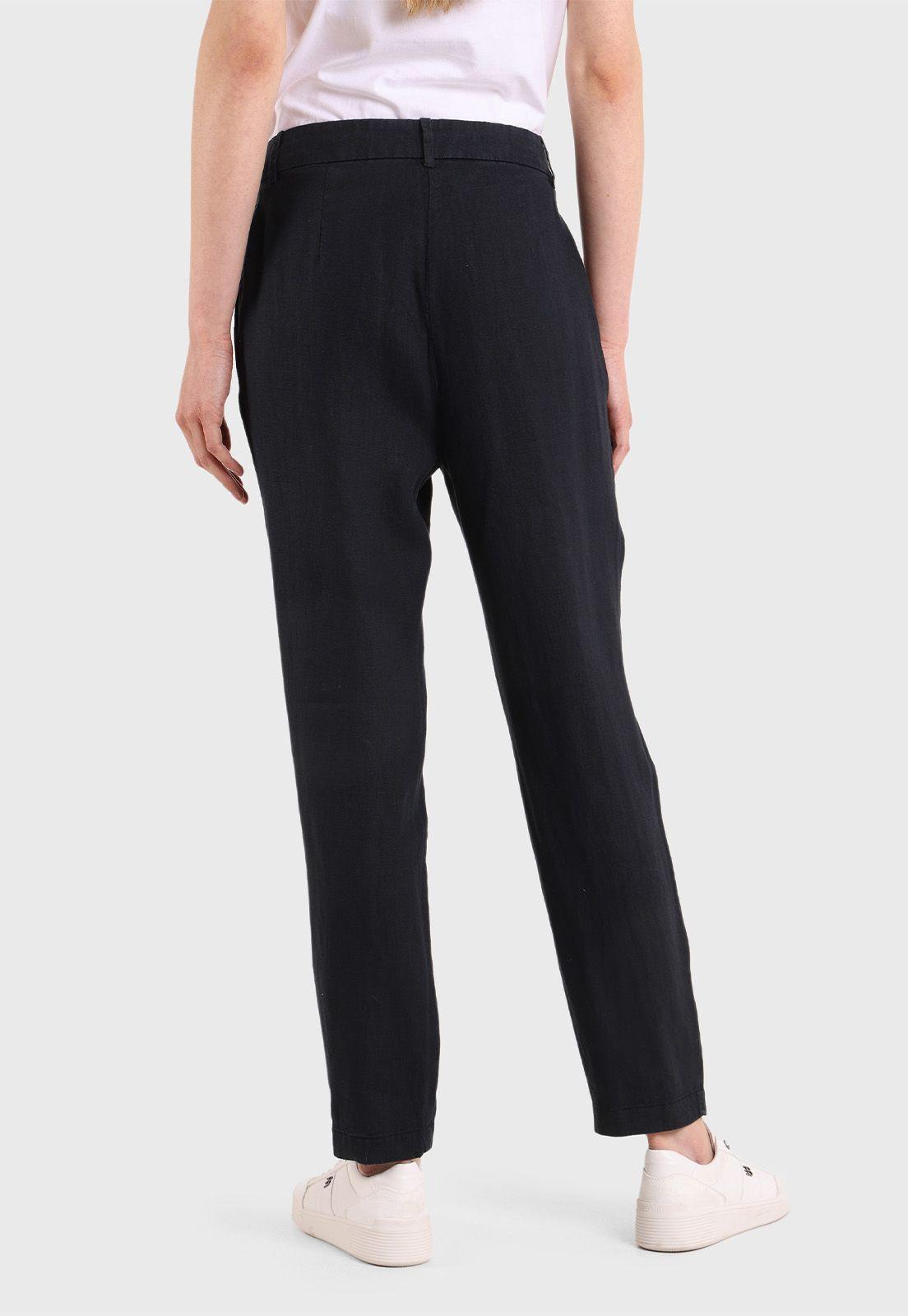 Pantalón Skinny De Lino Mujer Esprit-1