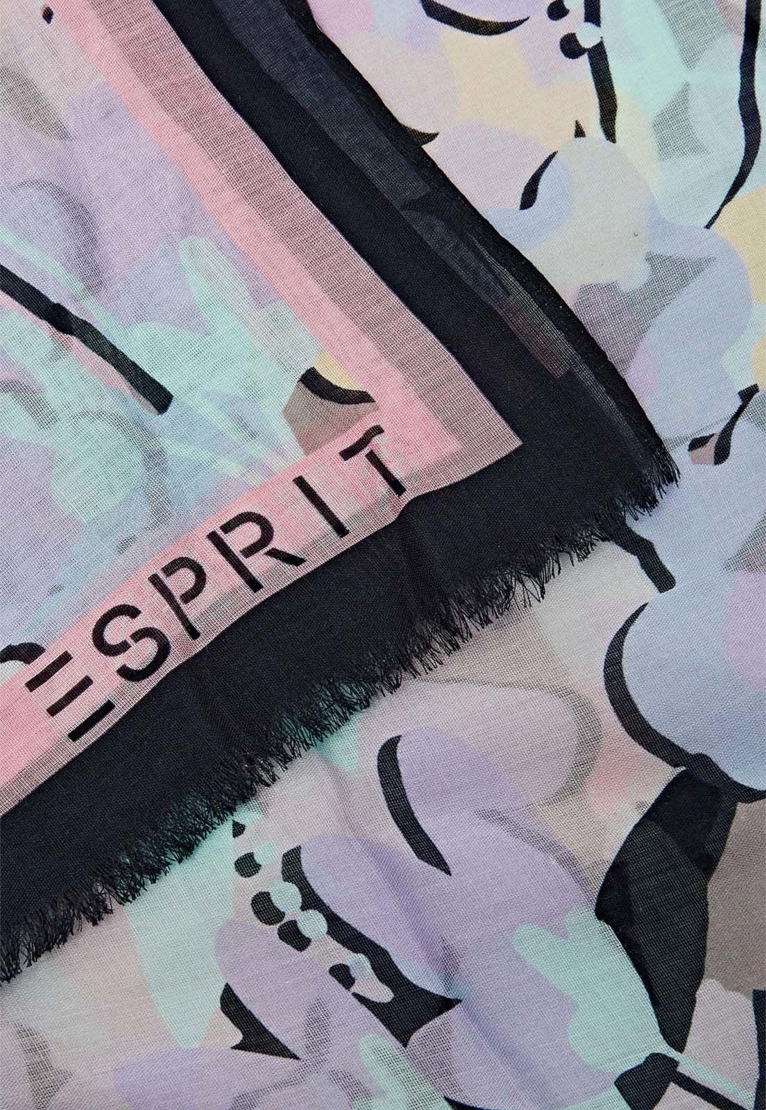 Pañuelo Estampado Con Flecos Mujer Esprit 024EA1Q303-1