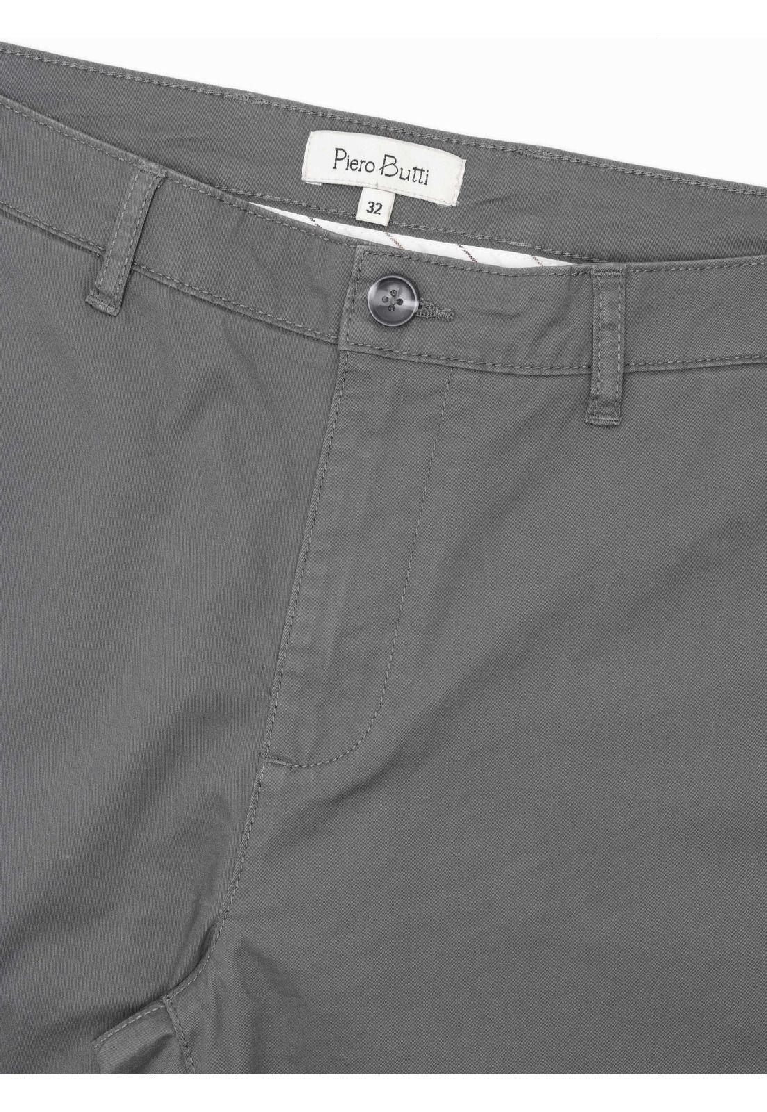 Pantalón Chino Spandex Regular Fit Gris Piero Butti PBDVB01GR-3