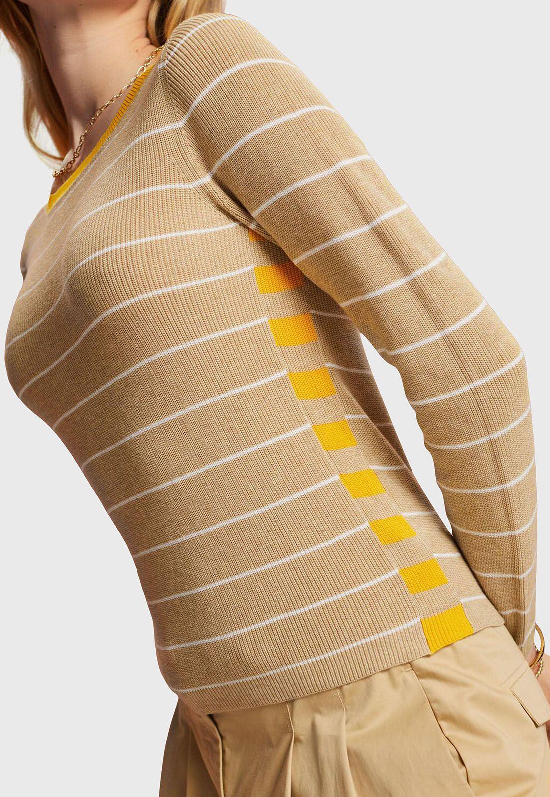 Sweater A Rayas Mujer Esprit-2