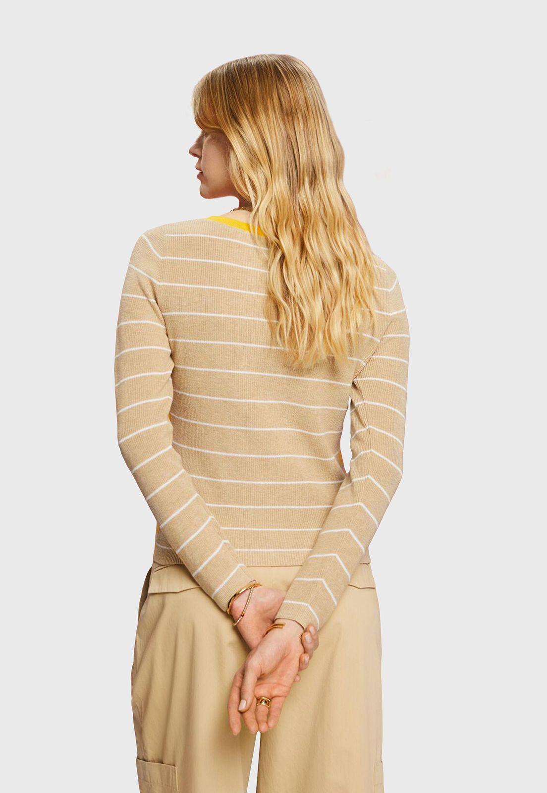 Sweater A Rayas Mujer Esprit-1