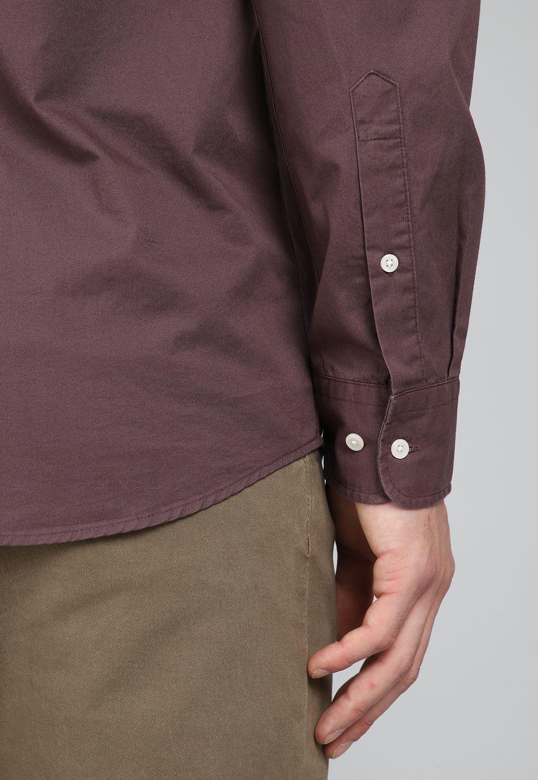 Camisa Lisa Manga Larga Arrow-5