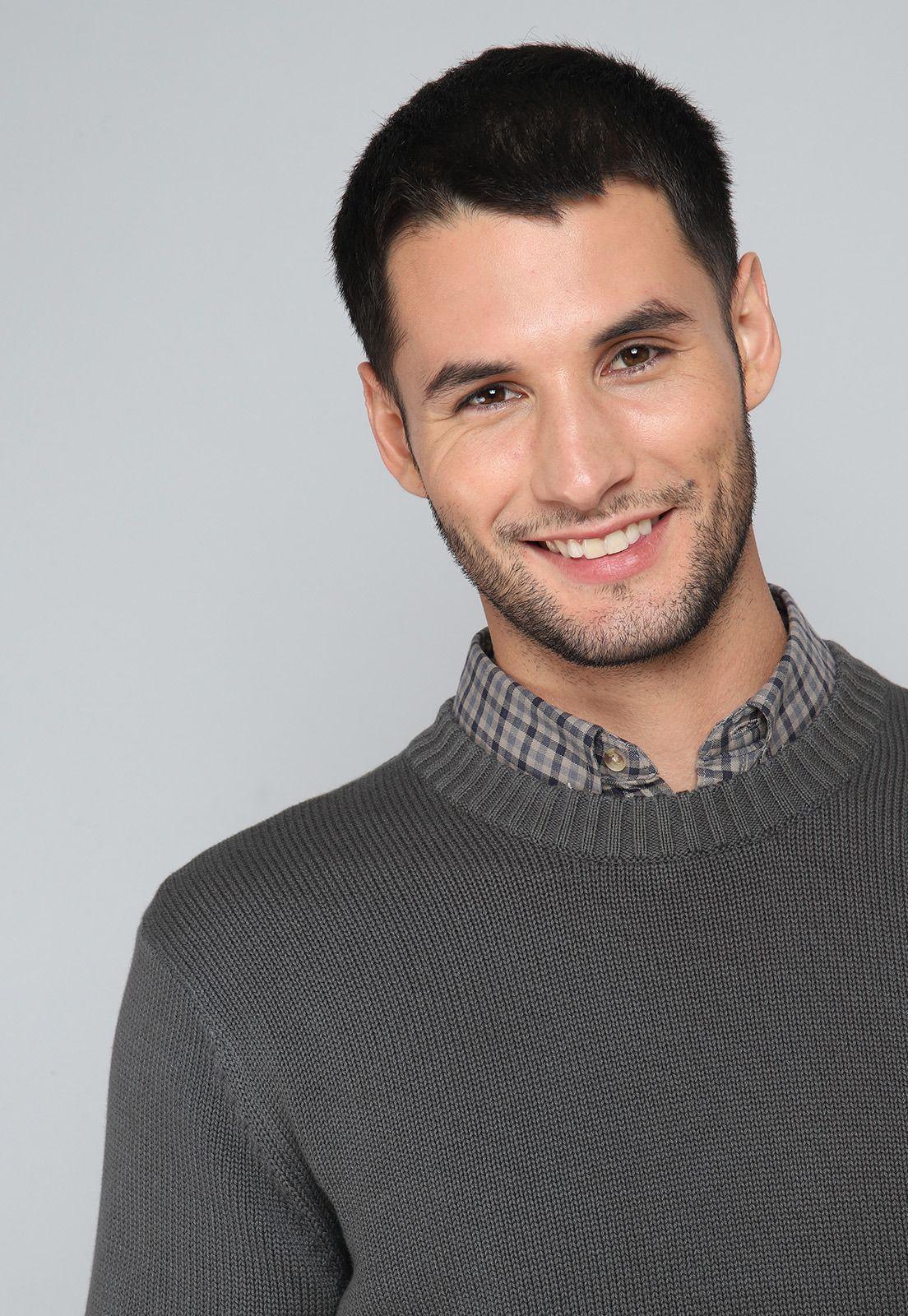 Sweater Cuello Redondo Arrow SW31043GR-2