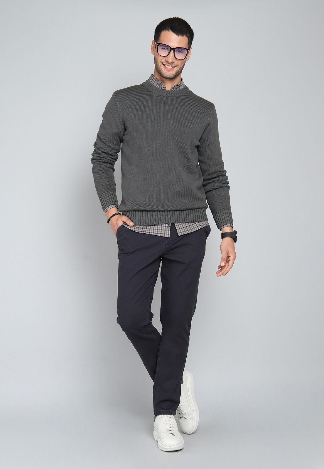 Sweater Cuello Redondo Arrow SW31043GR-3