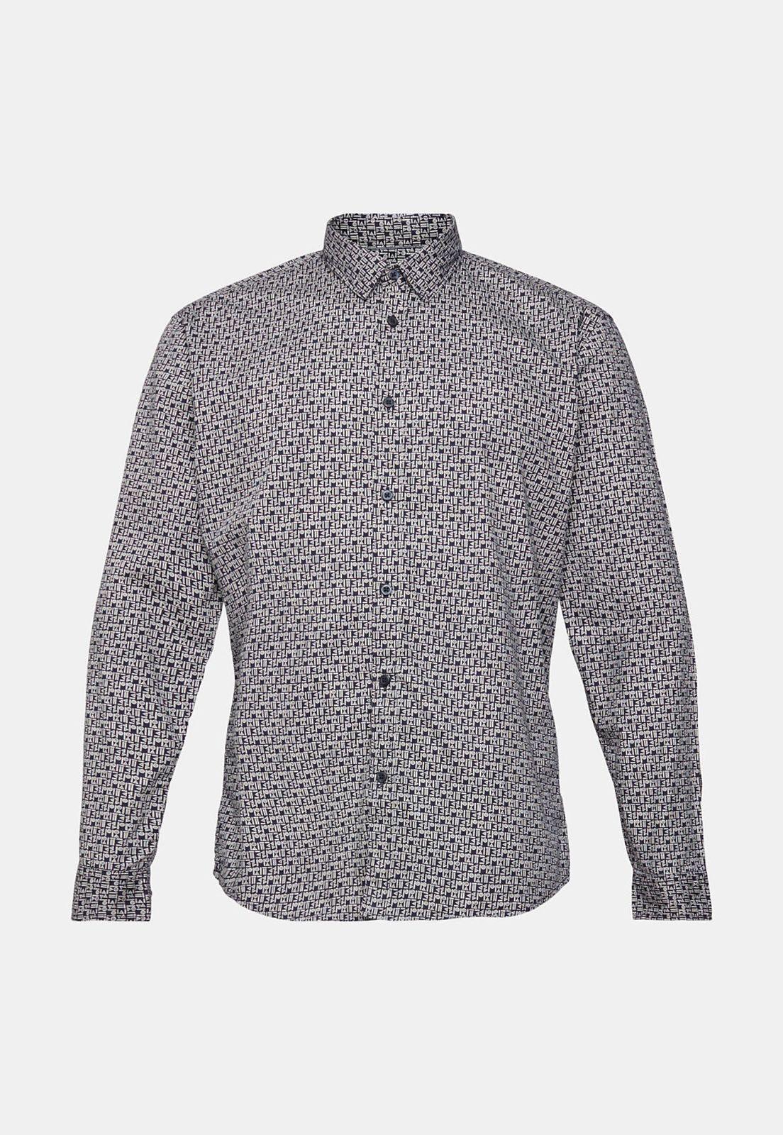 Camisa De Corte Ceñido Hombre Esprit-3