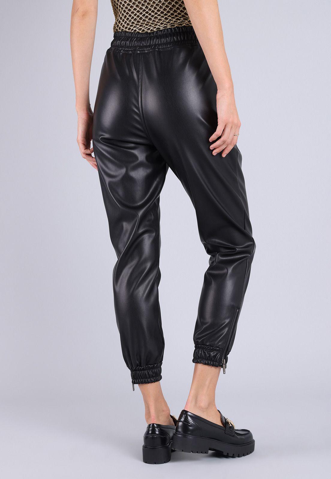 Pantalon Jogger PU Mujer Soviet-1