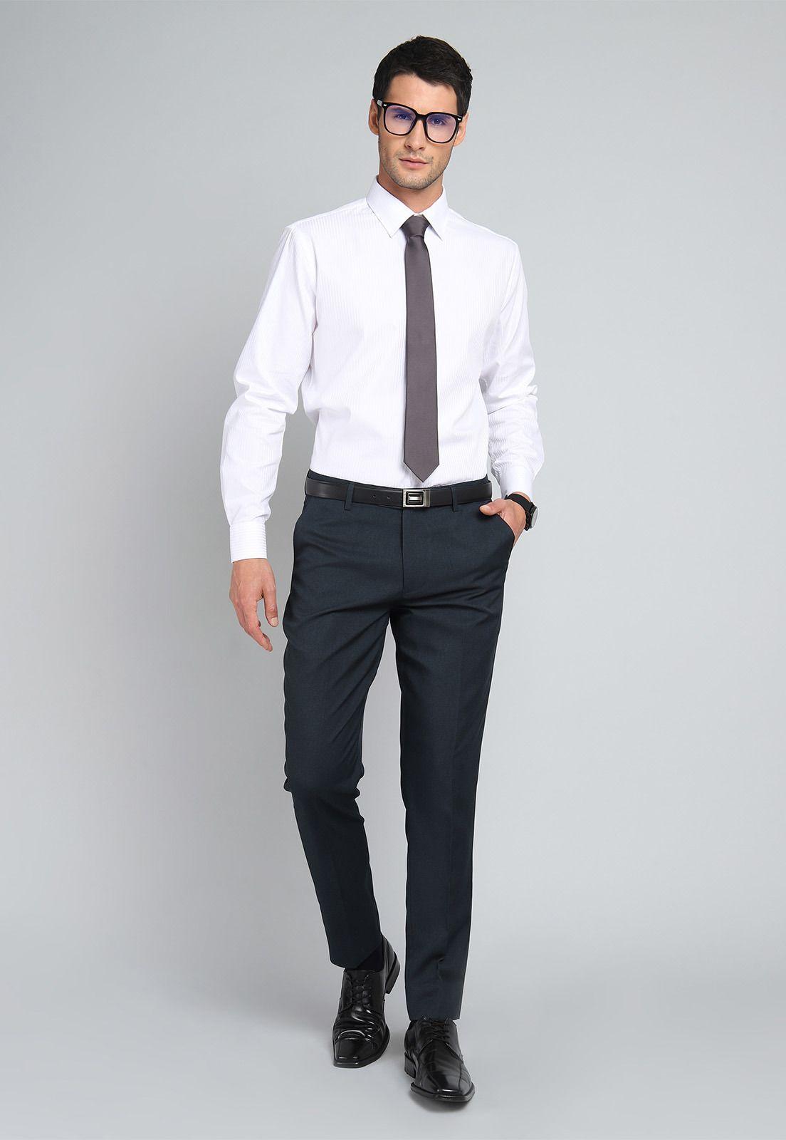 Camisa Formal Texturada Van Heusen VHCM316BL-4