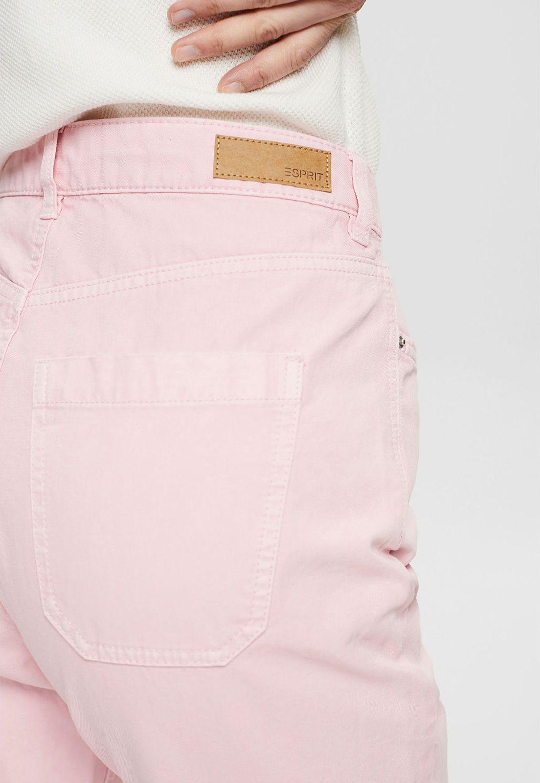 Con Cáñamo: Pantalón De Pierna Recta Esprit-2