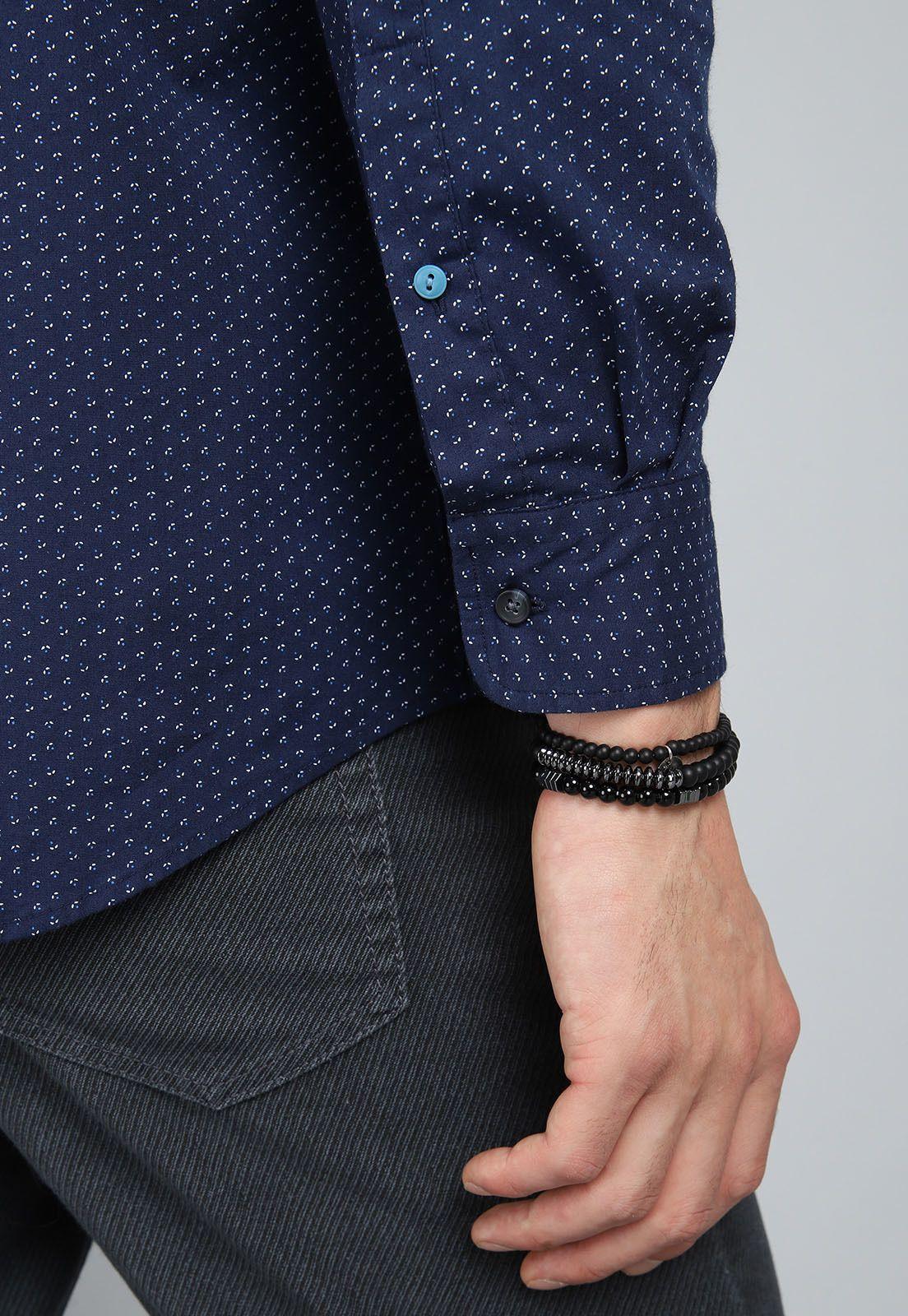 Camisa Print Spandex Arrow CM31009NB-5