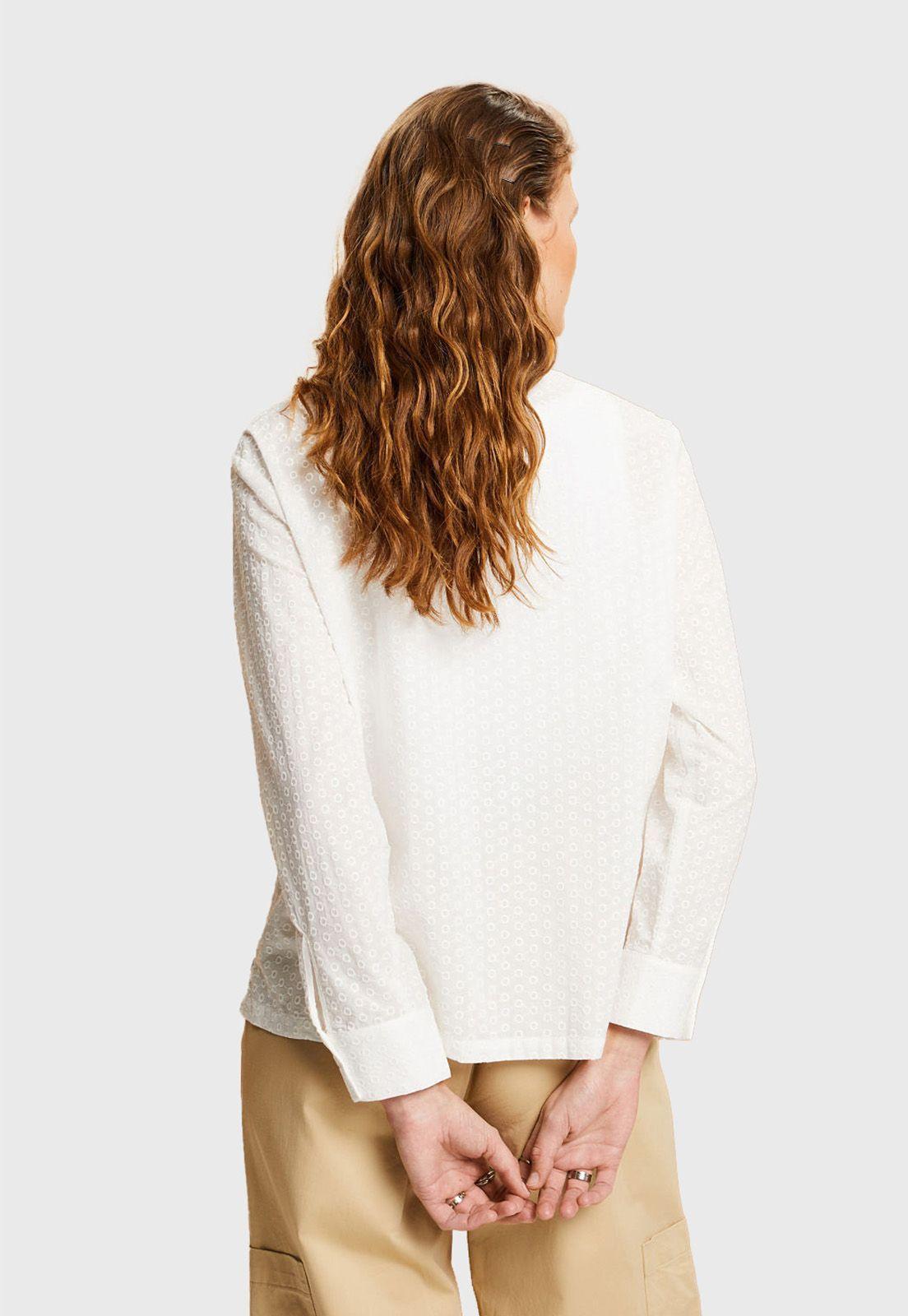 Blusa Camisera Con Textura Mujer Esprit-1