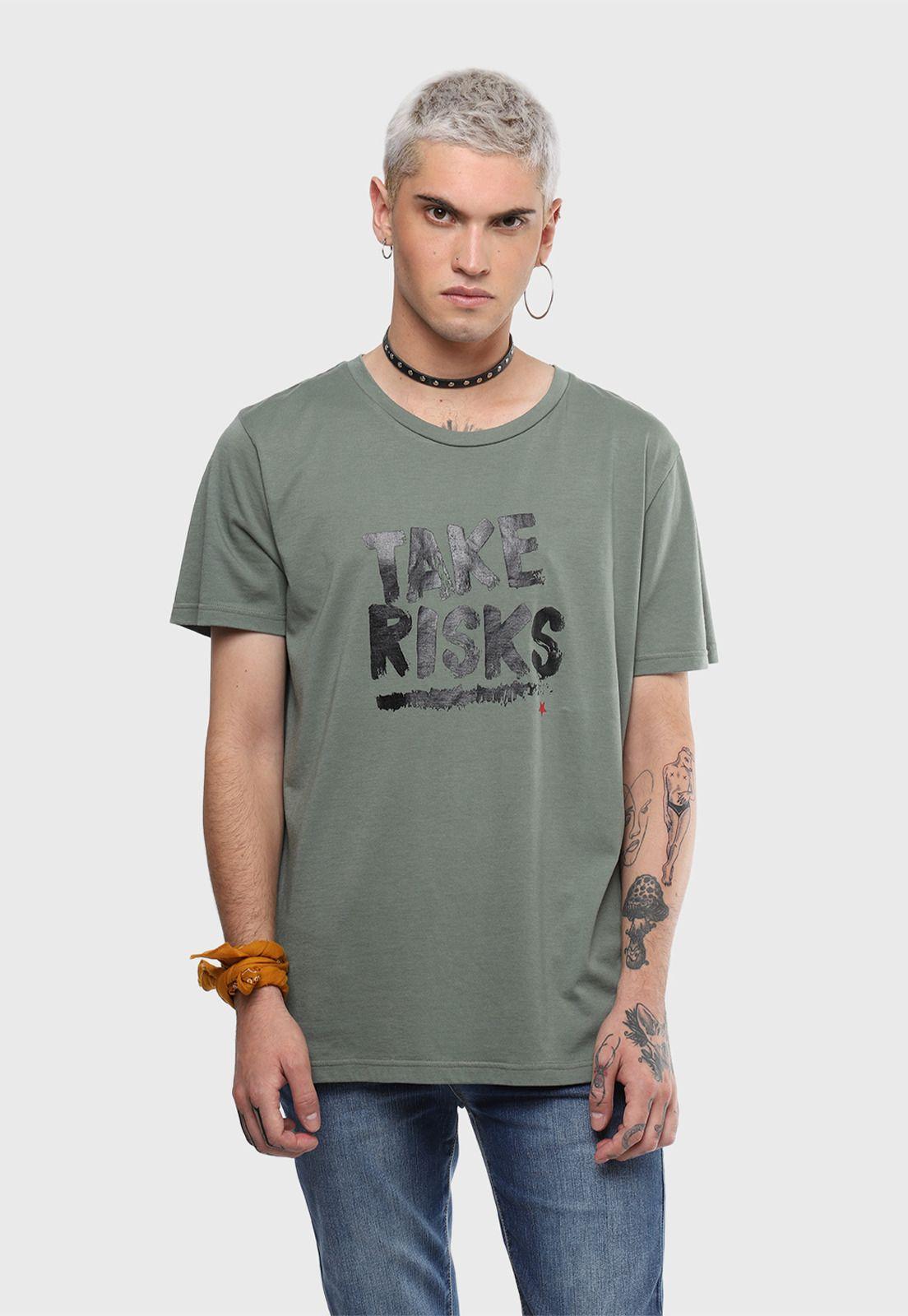 Polera Manga Corta Oliva Soviet SVPO245OL-0