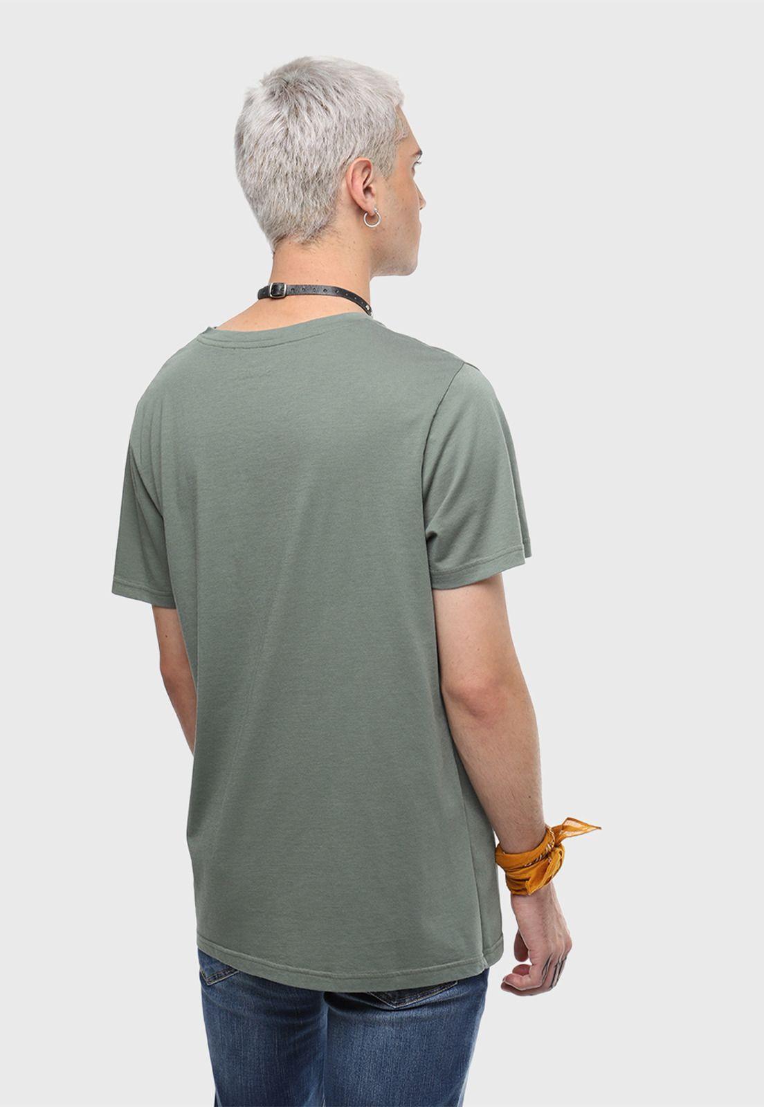 Polera Manga Corta Oliva Soviet SVPO245OL-1