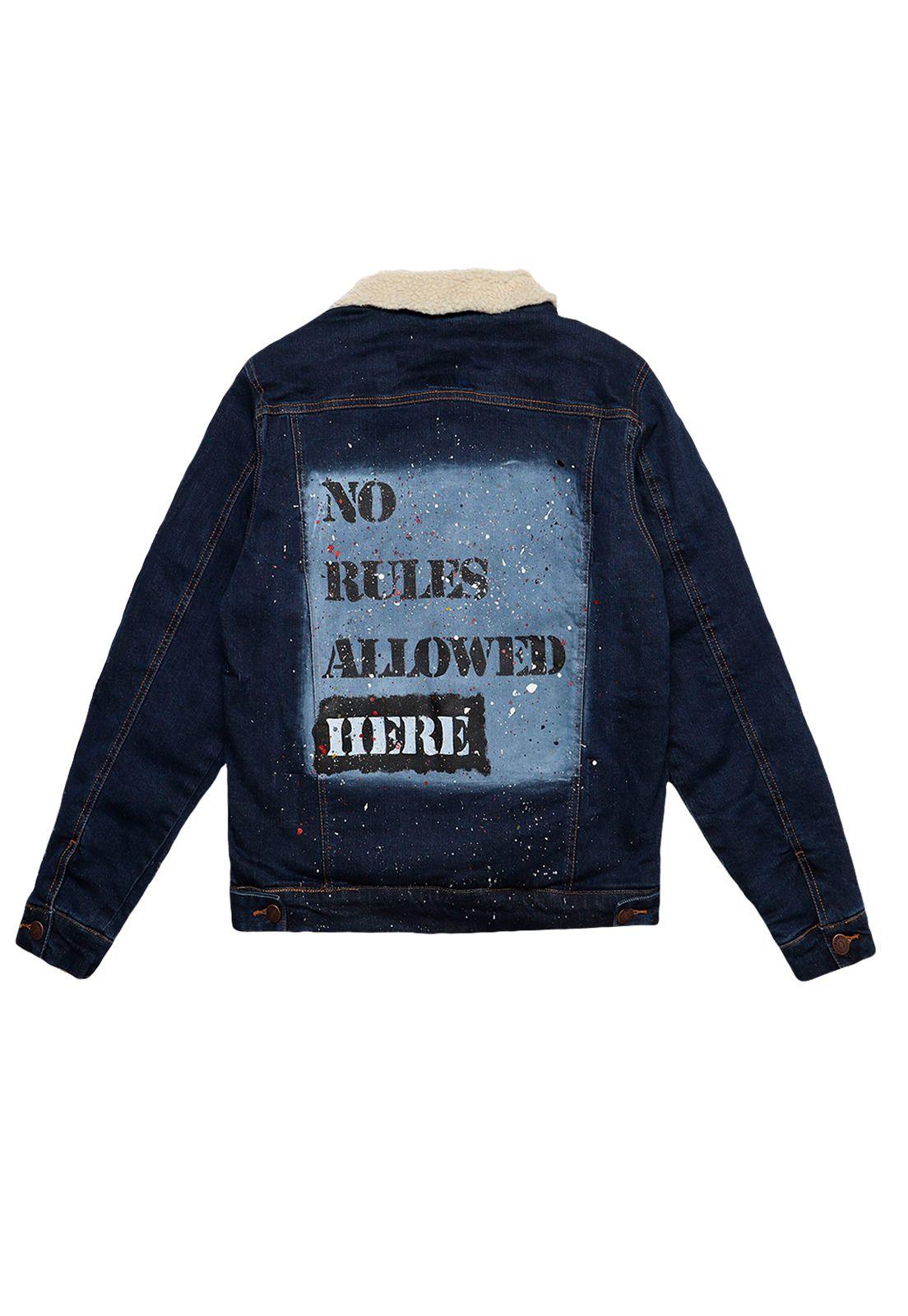 Chaqueta Azul SVCA156AZ-0